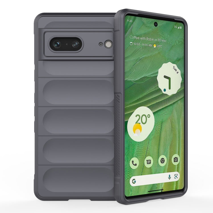 Magic Shield TPU + Flannel Phone Case, For Google Pixel 7, For Google Pixel 7 Pro, For Google Pixel 6a