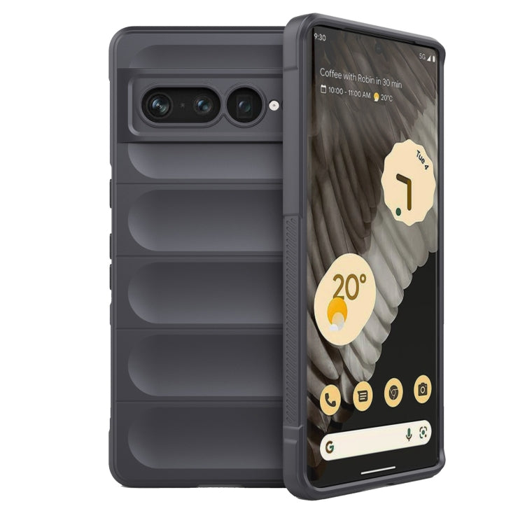 Magic Shield TPU + Flannel Phone Case, For Google Pixel 7, For Google Pixel 7 Pro, For Google Pixel 6a