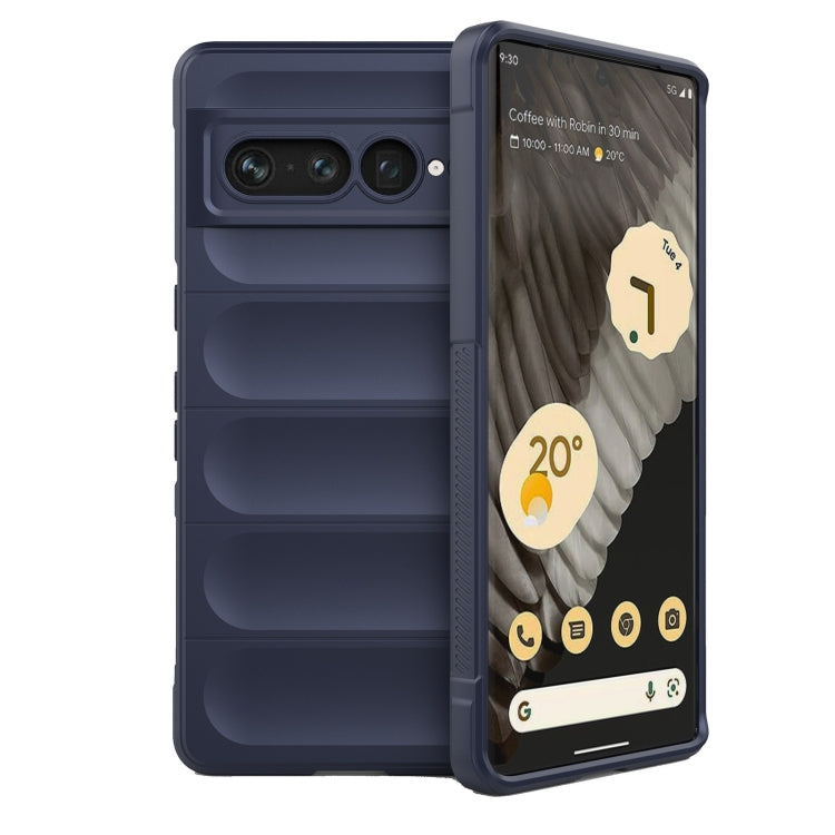 Magic Shield TPU + Flannel Phone Case, For Google Pixel 7, For Google Pixel 7 Pro, For Google Pixel 6a