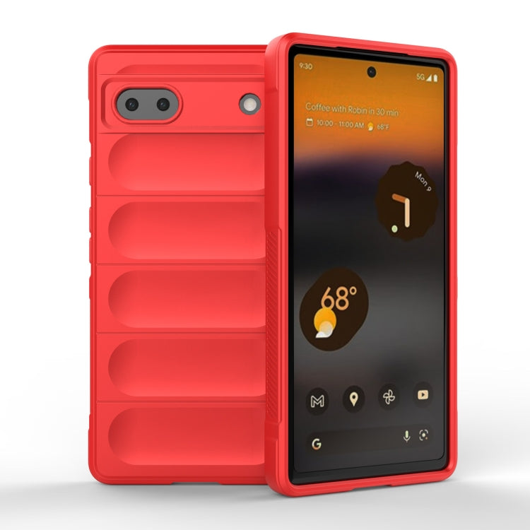 Magic Shield TPU + Flannel Phone Case, For Google Pixel 7, For Google Pixel 7 Pro, For Google Pixel 6a