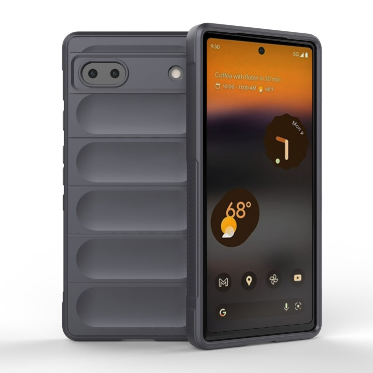 Magic Shield TPU + Flannel Phone Case, For Google Pixel 7, For Google Pixel 7 Pro, For Google Pixel 6a