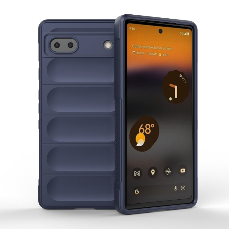 Magic Shield TPU + Flannel Phone Case, For Google Pixel 7, For Google Pixel 7 Pro, For Google Pixel 6a