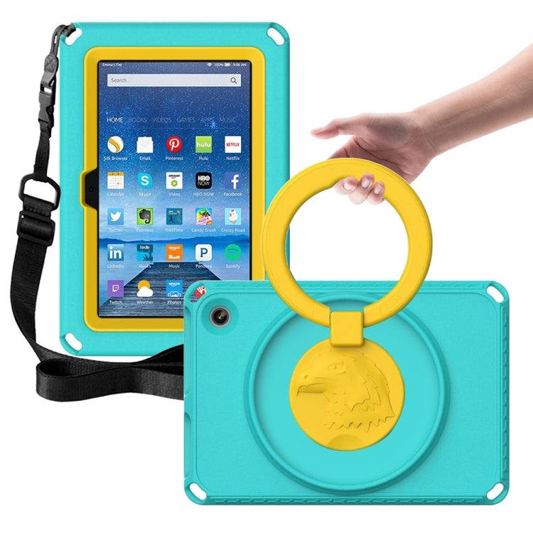 EVA + PC Shockproof Tablet Case with Waterproof Frame, For Samsung Galaxy Tab A8 10.5 2021, For Amazon Kindle Fire HD7 2022, For Amazon Kindle Fire HD10 2021, For iPad 5 / 7 / 6 / 8 / 9, For iPad Pro 10.5 2019/2017 / 10.2 2021/2019                     ...