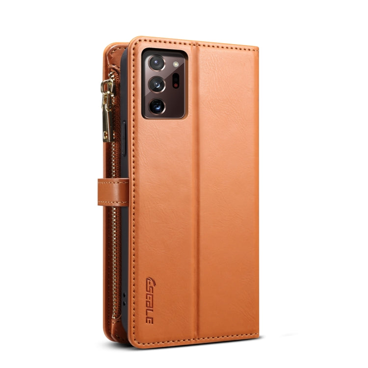 ESEBLE Star Series Lanyard Zipper Wallet RFID Leather Case, For Samsung Galaxy Note20 Ultra, For Samsung Galaxy Note20, For Samsung Galaxy S21 FE 5G, For Samsung Galaxy S21 Ultra 5G, For Samsung Galaxy S21 5G, For Samsung Galaxy S21+ 5G                ...