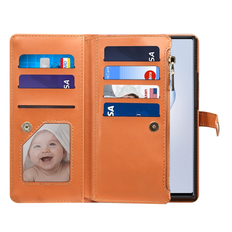 ESEBLE Star Series Lanyard Zipper Wallet RFID Leather Case, For Samsung Galaxy Note20 Ultra, For Samsung Galaxy Note20, For Samsung Galaxy S21 FE 5G, For Samsung Galaxy S21 Ultra 5G, For Samsung Galaxy S21 5G, For Samsung Galaxy S21+ 5G                ...
