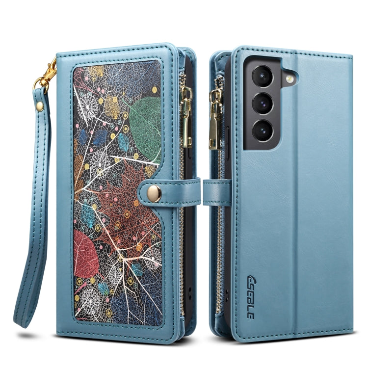 ESEBLE Star Series Lanyard Zipper Wallet RFID Leather Case, For Samsung Galaxy Note20 Ultra, For Samsung Galaxy Note20, For Samsung Galaxy S21 FE 5G, For Samsung Galaxy S21 Ultra 5G, For Samsung Galaxy S21 5G, For Samsung Galaxy S21+ 5G                ...