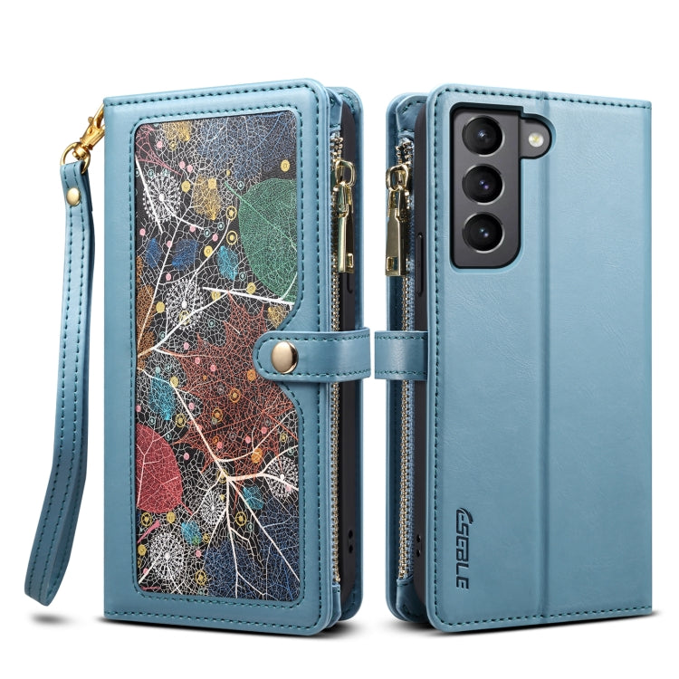 ESEBLE Star Series Lanyard Zipper Wallet RFID Leather Case, For Samsung Galaxy Note20 Ultra, For Samsung Galaxy Note20, For Samsung Galaxy S21 FE 5G, For Samsung Galaxy S21 Ultra 5G, For Samsung Galaxy S21 5G, For Samsung Galaxy S21+ 5G                ...