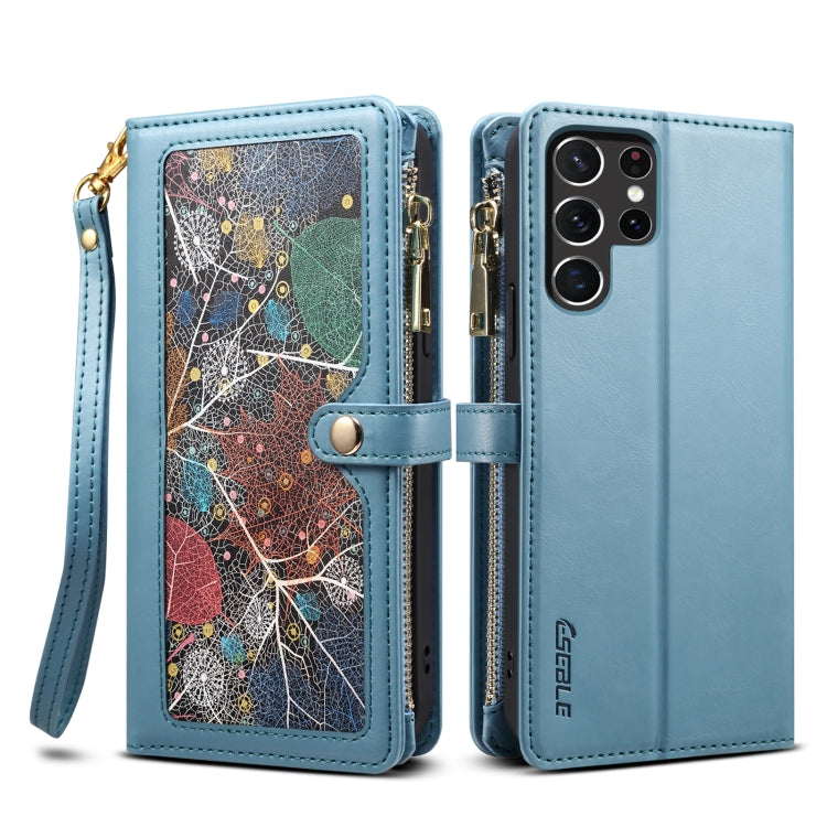 ESEBLE Star Series Lanyard Zipper Wallet RFID Leather Case, For Samsung Galaxy Note20 Ultra, For Samsung Galaxy Note20, For Samsung Galaxy S21 FE 5G, For Samsung Galaxy S21 Ultra 5G, For Samsung Galaxy S21 5G, For Samsung Galaxy S21+ 5G                ...
