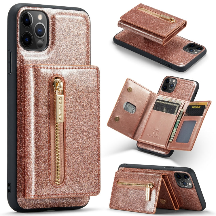 DG.MING M3 Series Glitter Powder Card Bag Leather Case, For Google Pixel 6, For Samsung Galaxy S20 FE, For iPhone 11 Pro, For Samsung Galaxy S21 5G, For iPhone 11 Pro Max, For Samsung Galaxy S21 Ultra 5G, For Samsung Galaxy Z Fold3 5G                  ...