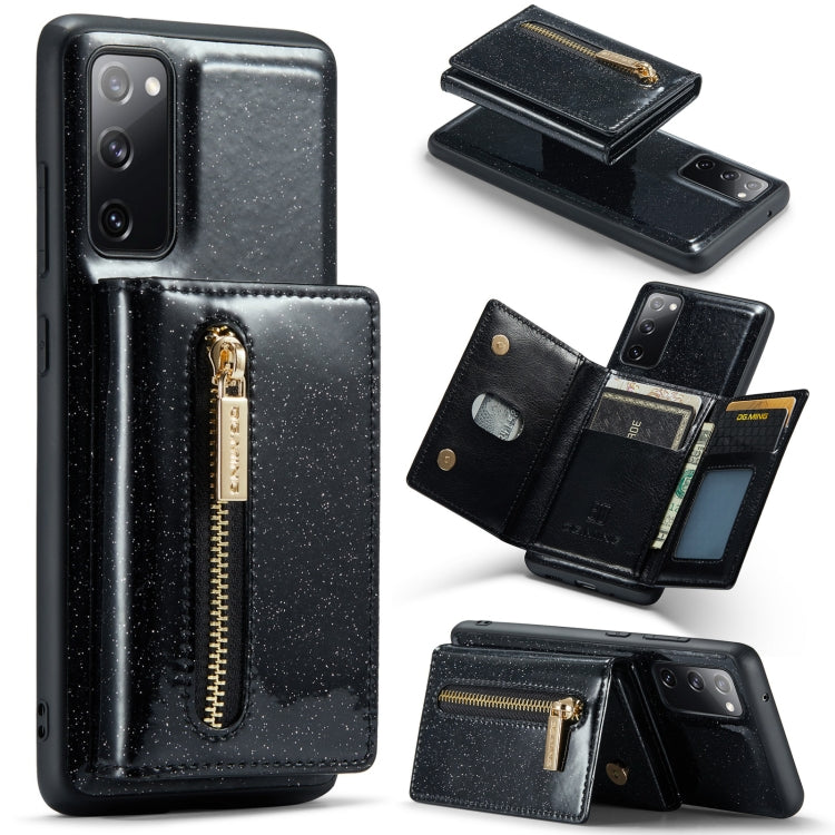 DG.MING M3 Series Glitter Powder Card Bag Leather Case, For Google Pixel 6, For Samsung Galaxy S20 FE, For iPhone 11 Pro, For Samsung Galaxy S21 5G, For iPhone 11 Pro Max, For Samsung Galaxy S21 Ultra 5G, For Samsung Galaxy Z Fold3 5G                  ...