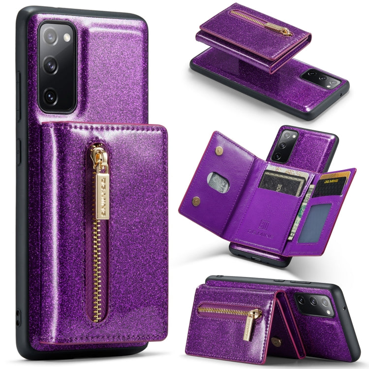 DG.MING M3 Series Glitter Powder Card Bag Leather Case, For Google Pixel 6, For Samsung Galaxy S20 FE, For iPhone 11 Pro, For Samsung Galaxy S21 5G, For iPhone 11 Pro Max, For Samsung Galaxy S21 Ultra 5G, For Samsung Galaxy Z Fold3 5G                  ...