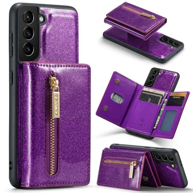 DG.MING M3 Series Glitter Powder Card Bag Leather Case, For Google Pixel 6, For Samsung Galaxy S20 FE, For iPhone 11 Pro, For Samsung Galaxy S21 5G, For iPhone 11 Pro Max, For Samsung Galaxy S21 Ultra 5G, For Samsung Galaxy Z Fold3 5G                  ...