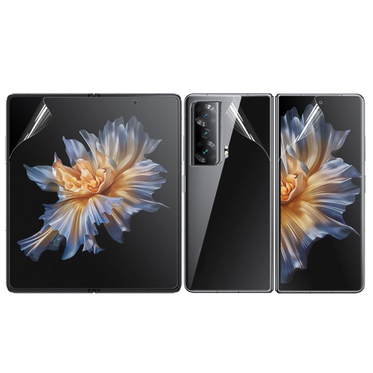 Full Screen Protector Explosion-proof Hydrogel Film Front+Big+Back Screen, For Honor Magic Vs(Front+Big+Back Screen)