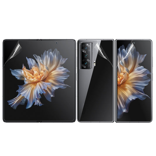 Full Screen Protector Explosion-proof Hydrogel Film Front+Big+Back Screen, For Honor Magic Vs(Front+Big+Back Screen)