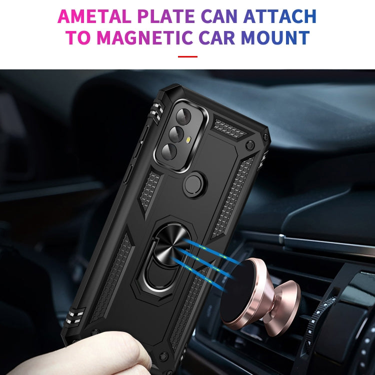 Shockproof TPU + PC Phone Case with Holder, For Motorola Moto G Play 2023, For Xiaomi 12T / 12T Pro