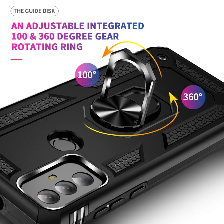 Shockproof TPU + PC Phone Case with Holder, For Motorola Moto G Play 2023, For Xiaomi 12T / 12T Pro