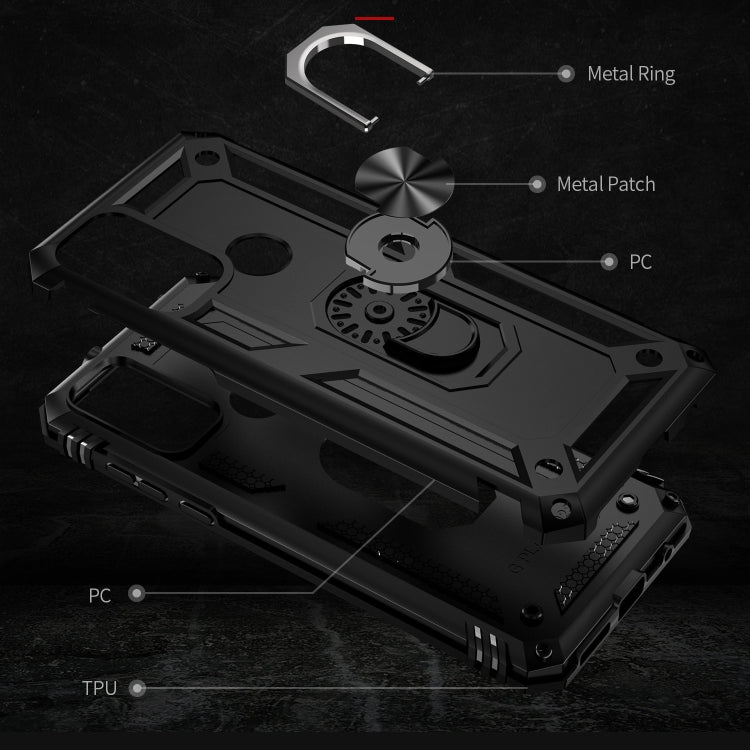 Shockproof TPU + PC Phone Case with Holder, For Motorola Moto G Play 2023, For Xiaomi 12T / 12T Pro