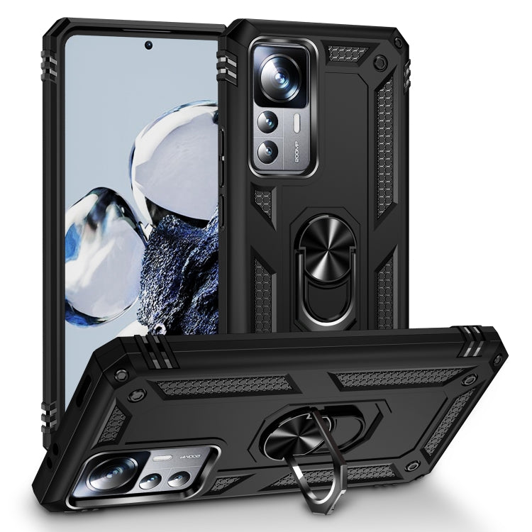 Shockproof TPU + PC Phone Case with Holder, For Motorola Moto G Play 2023, For Xiaomi 12T / 12T Pro