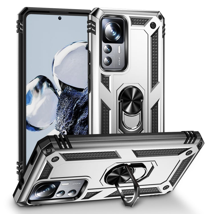 Shockproof TPU + PC Phone Case with Holder, For Motorola Moto G Play 2023, For Xiaomi 12T / 12T Pro