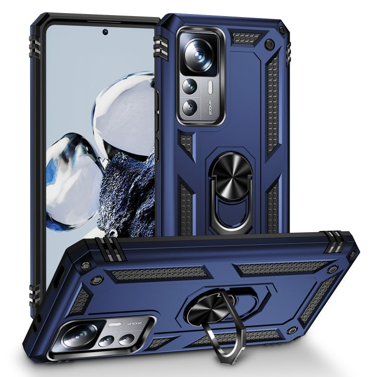 Shockproof TPU + PC Phone Case with Holder, For Motorola Moto G Play 2023, For Xiaomi 12T / 12T Pro