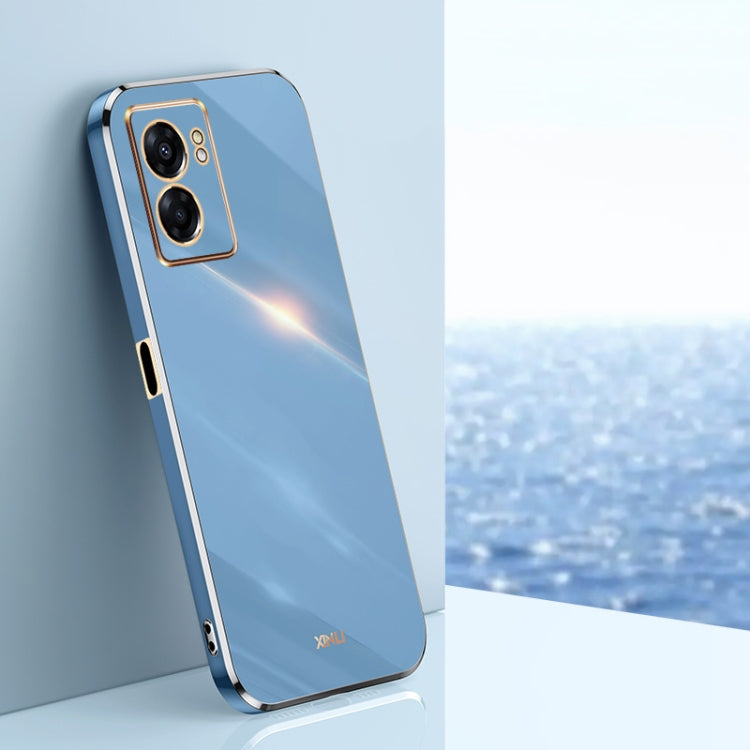 XINLI Straight Edge 6D Electroplate TPU Phone Case, For OPPO A57, For OPPO A95 5G, For OPPO A96, For OPPO Find X5, For OPPO Find X5 Pro, For OPPO A17