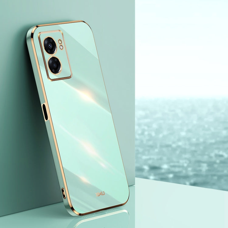 XINLI Straight Edge 6D Electroplate TPU Phone Case, For OPPO A57, For OPPO A95 5G, For OPPO A96, For OPPO Find X5, For OPPO Find X5 Pro, For OPPO A17