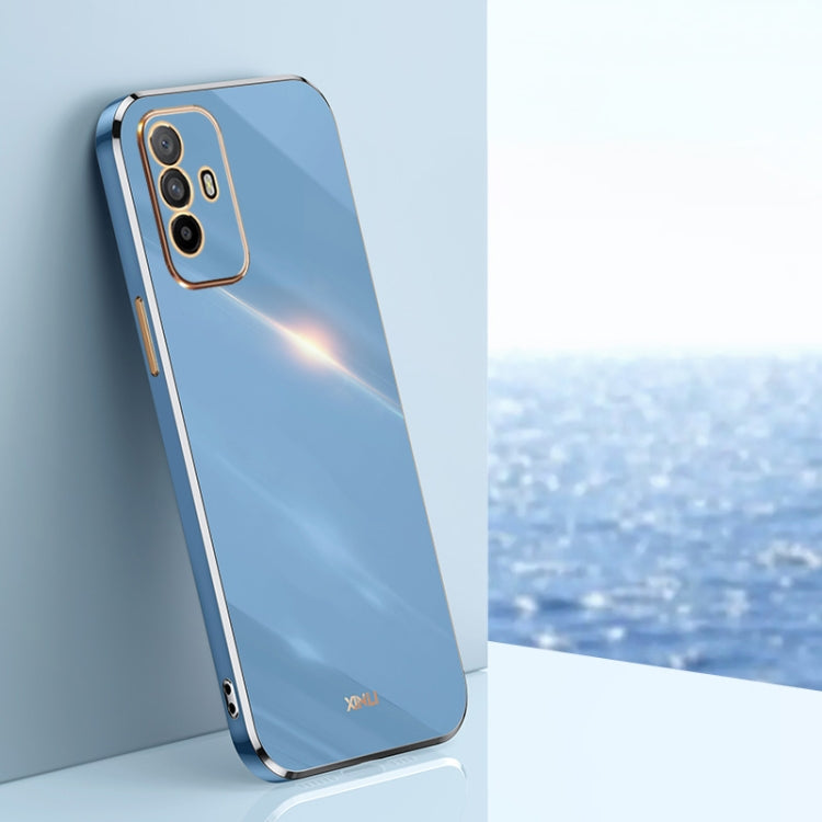 XINLI Straight Edge 6D Electroplate TPU Phone Case, For OPPO A57, For OPPO A95 5G, For OPPO A96, For OPPO Find X5, For OPPO Find X5 Pro, For OPPO A17