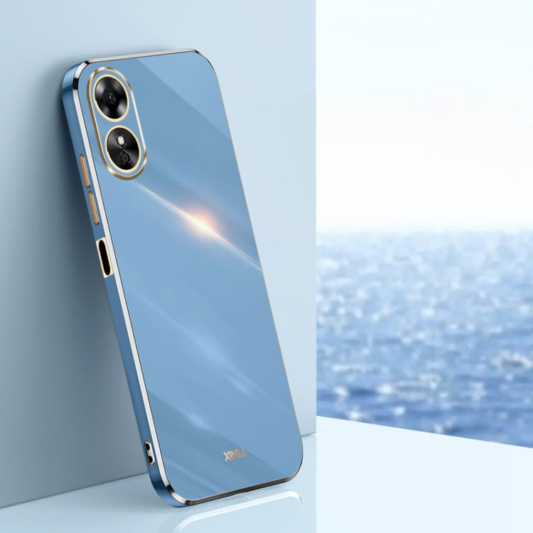 XINLI Straight Edge 6D Electroplate TPU Phone Case, For OPPO A57, For OPPO A95 5G, For OPPO A96, For OPPO Find X5, For OPPO Find X5 Pro, For OPPO A17