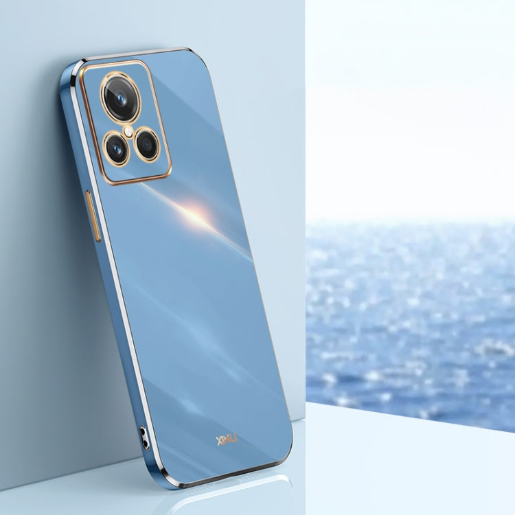 XINLI Straight Edge 6D Electroplate TPU Phone Case, For OPPO K10x, For Realme GT2 Explorer Master 5G, For Realme 9i, For Realme 9i 5G, For Realme 9 Pro, For Realme C20