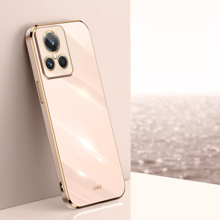 XINLI Straight Edge 6D Electroplate TPU Phone Case, For OPPO K10x, For Realme GT2 Explorer Master 5G, For Realme 9i, For Realme 9i 5G, For Realme 9 Pro, For Realme C20