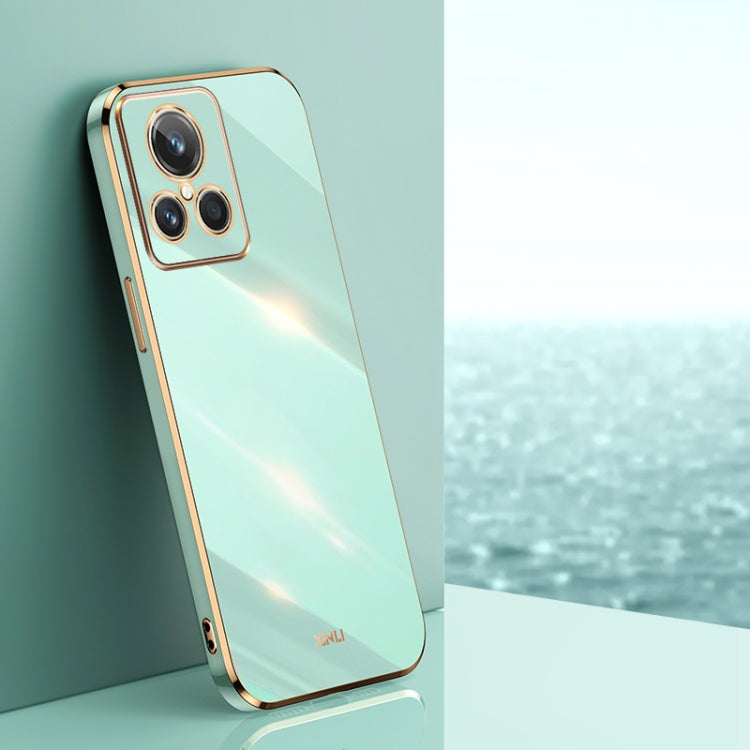 XINLI Straight Edge 6D Electroplate TPU Phone Case, For OPPO K10x, For Realme GT2 Explorer Master 5G, For Realme 9i, For Realme 9i 5G, For Realme 9 Pro, For Realme C20