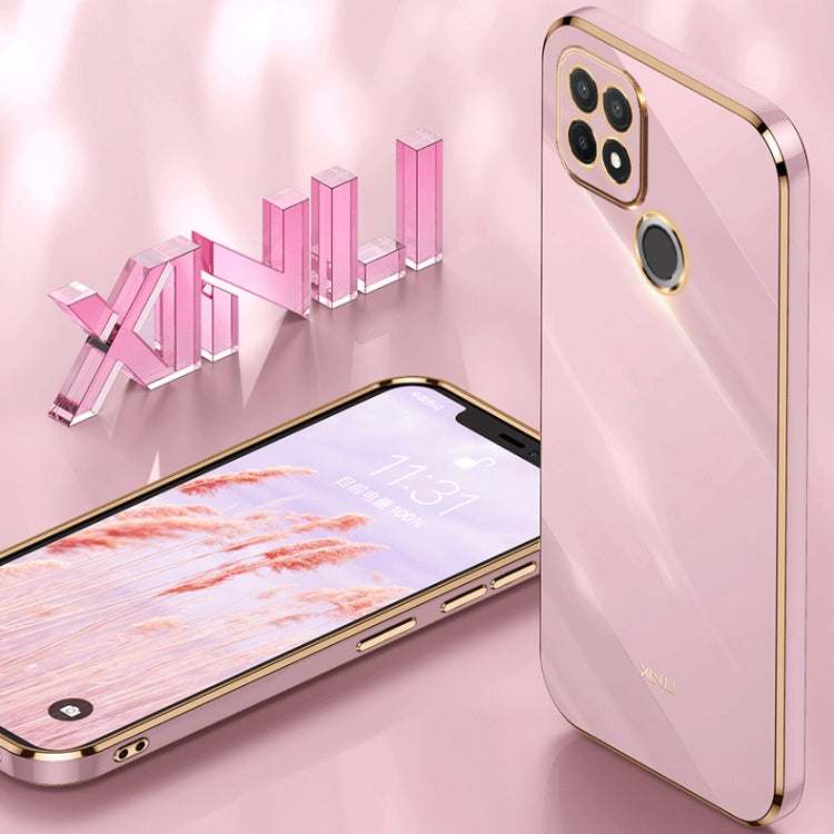 XINLI Straight Edge 6D Electroplate TPU Phone Case, For Realme C21Y, For Realme C31, For Realme C33 4G, For Realme C35, For Realme GT2 Pro, For Realme GT Neo 3