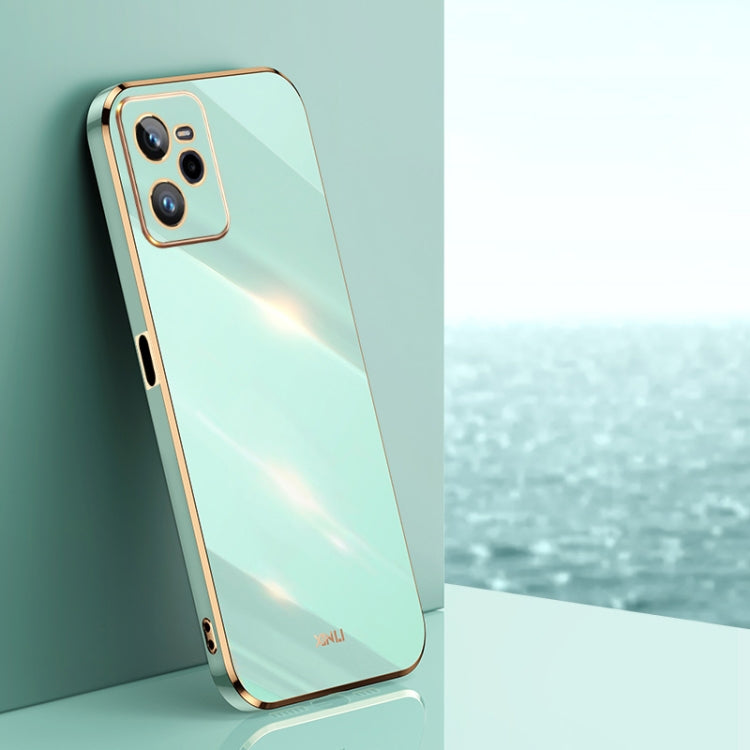 XINLI Straight Edge 6D Electroplate TPU Phone Case, For Realme C21Y, For Realme C31, For Realme C33 4G, For Realme C35, For Realme GT2 Pro, For Realme GT Neo 3