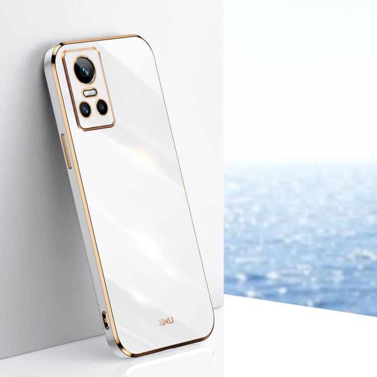 XINLI Straight Edge 6D Electroplate TPU Phone Case, For Realme C21Y, For Realme C31, For Realme C33 4G, For Realme C35, For Realme GT2 Pro, For Realme GT Neo 3