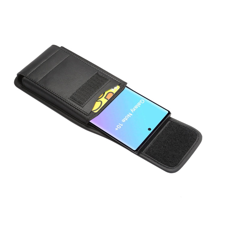 Universal Nylon Cloth Mobile Phone Waist Bag with Card Slot, For 4.7-5.3 inch, For 5.5-6.3 inch, For 6.1 inch, For 6.4-6.9 inch