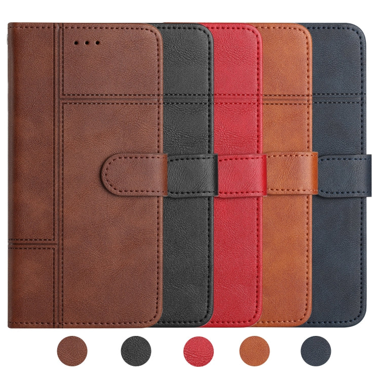 Business Style Cowhide Texture Leather Phone Case, For OPPO A96, For OPPO A94 5G, For OPPO A77 5G, For OPPO A76, For OPPO A74 5G / A54 5G, For OPPO A57 2022 / A77 5G, For OPPO A17