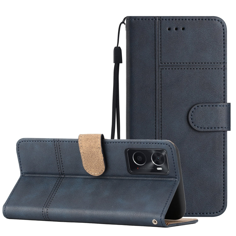 Business Style Cowhide Texture Leather Phone Case, For OPPO A96, For OPPO A94 5G, For OPPO A77 5G, For OPPO A76, For OPPO A74 5G / A54 5G, For OPPO A57 2022 / A77 5G, For OPPO A17