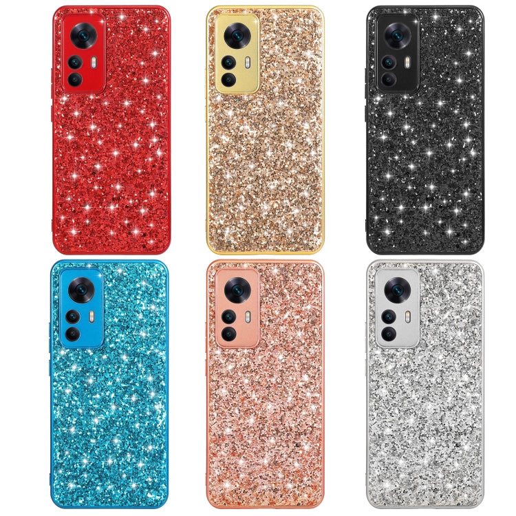 Glitter Powder Shockproof TPU Protective Case, For Xiaomi 12T Pro
