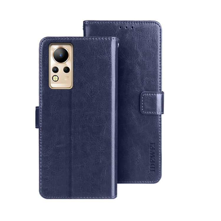 idewei Crazy Horse Texture Leather Phone Case, For Huawei nova Y90, For Infinix Note 12, For Infinix Note 12 Pro 4G, For Infinix Smart 6 Plus, For Nokia G11 Plus, For Samsung Galaxy A04e 4G
