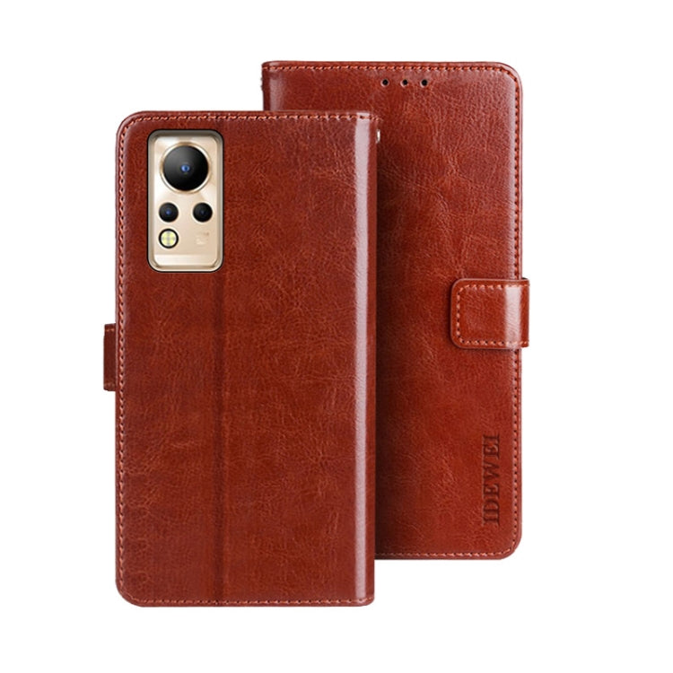 idewei Crazy Horse Texture Leather Phone Case, For Huawei nova Y90, For Infinix Note 12, For Infinix Note 12 Pro 4G, For Infinix Smart 6 Plus, For Nokia G11 Plus, For Samsung Galaxy A04e 4G