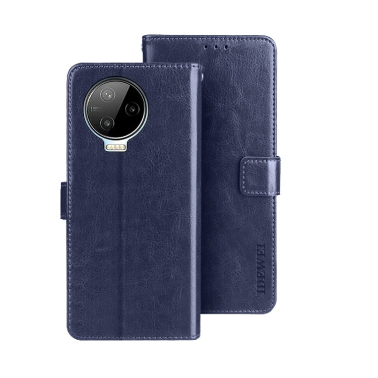 idewei Crazy Horse Texture Leather Phone Case, For Huawei nova Y90, For Infinix Note 12, For Infinix Note 12 Pro 4G, For Infinix Smart 6 Plus, For Nokia G11 Plus, For Samsung Galaxy A04e 4G