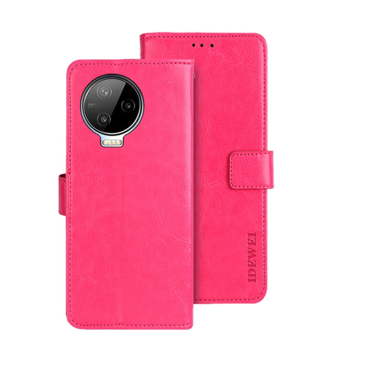 idewei Crazy Horse Texture Leather Phone Case, For Huawei nova Y90, For Infinix Note 12, For Infinix Note 12 Pro 4G, For Infinix Smart 6 Plus, For Nokia G11 Plus, For Samsung Galaxy A04e 4G