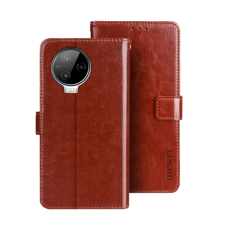 idewei Crazy Horse Texture Leather Phone Case, For Huawei nova Y90, For Infinix Note 12, For Infinix Note 12 Pro 4G, For Infinix Smart 6 Plus, For Nokia G11 Plus, For Samsung Galaxy A04e 4G