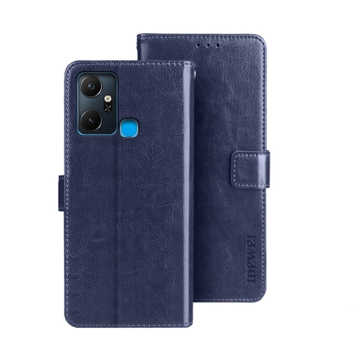 idewei Crazy Horse Texture Leather Phone Case, For Huawei nova Y90, For Infinix Note 12, For Infinix Note 12 Pro 4G, For Infinix Smart 6 Plus, For Nokia G11 Plus, For Samsung Galaxy A04e 4G