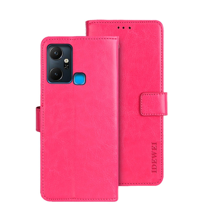 idewei Crazy Horse Texture Leather Phone Case, For Huawei nova Y90, For Infinix Note 12, For Infinix Note 12 Pro 4G, For Infinix Smart 6 Plus, For Nokia G11 Plus, For Samsung Galaxy A04e 4G