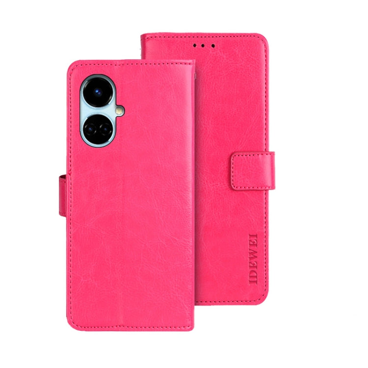 idewei Crazy Horse Texture Leather Phone Case, For Tecno Camon 19, For Tecno Pova 3, For Tecno Pova Neo 2, For vivo X90, For vivo X90 Pro, For vivo X90 Pro+