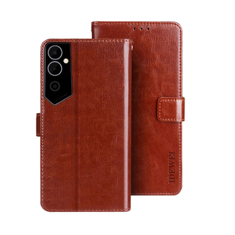 idewei Crazy Horse Texture Leather Phone Case, For Tecno Camon 19, For Tecno Pova 3, For Tecno Pova Neo 2, For vivo X90, For vivo X90 Pro, For vivo X90 Pro+