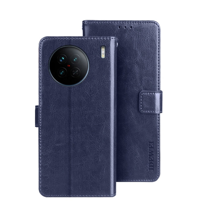 idewei Crazy Horse Texture Leather Phone Case, For Tecno Camon 19, For Tecno Pova 3, For Tecno Pova Neo 2, For vivo X90, For vivo X90 Pro, For vivo X90 Pro+