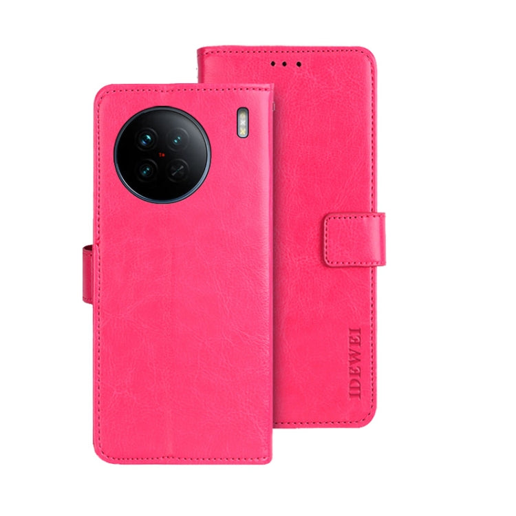 idewei Crazy Horse Texture Leather Phone Case, For Tecno Camon 19, For Tecno Pova 3, For Tecno Pova Neo 2, For vivo X90, For vivo X90 Pro, For vivo X90 Pro+