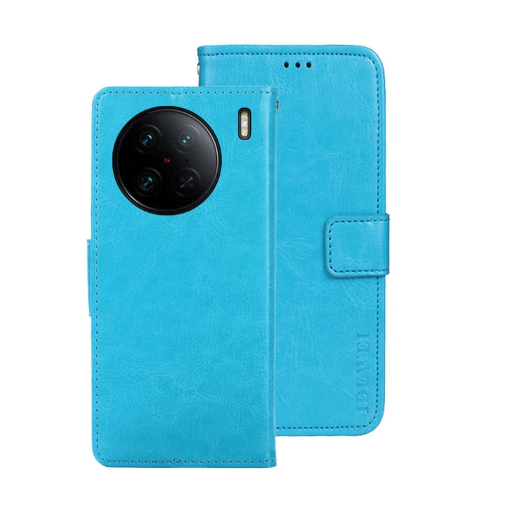 idewei Crazy Horse Texture Leather Phone Case, For Tecno Camon 19, For Tecno Pova 3, For Tecno Pova Neo 2, For vivo X90, For vivo X90 Pro, For vivo X90 Pro+